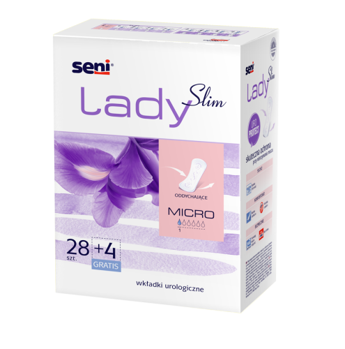 Wkładki urologiczne SENI LADY SLIM Micro