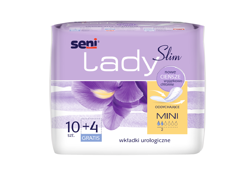 Wkładki urologiczne SENI LADY SLIM Mini