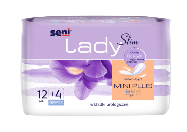 Wkładki urologiczne SENI LADY SLIM MINI PLUS