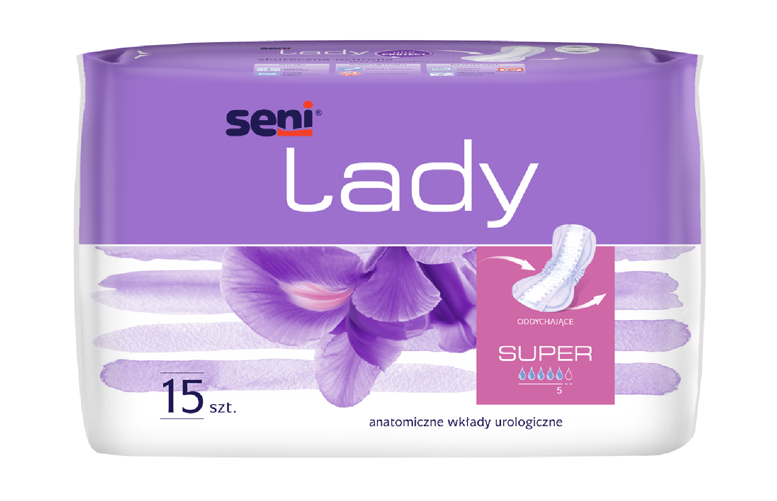 Wkładki urologiczne SENI LADY SUPER