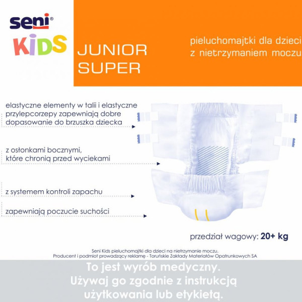 Pieluchomajtki Seni Kids Super